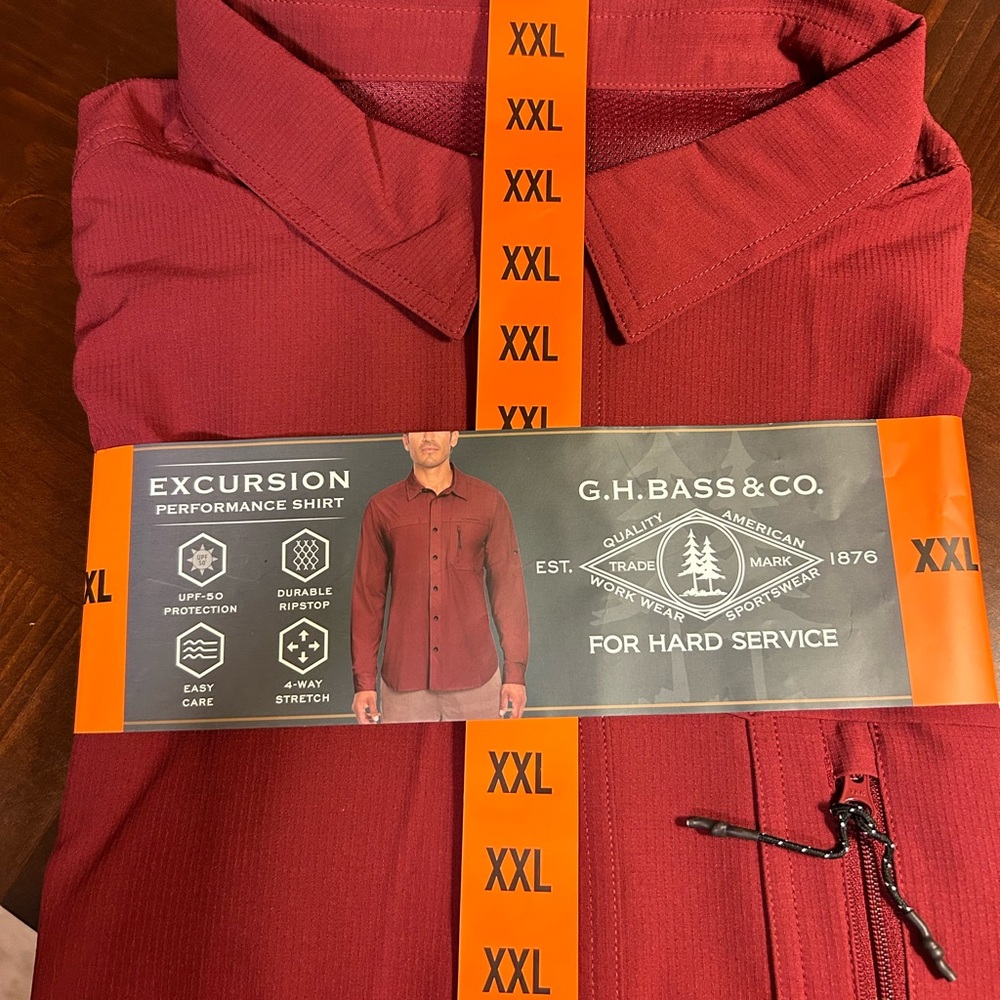 G. H. Bass & Co. Men’s Performance Shirt